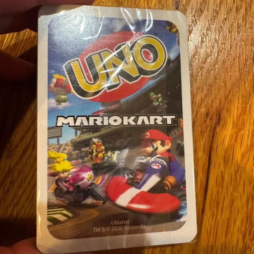 New Nintendo Mario Kart Uno
